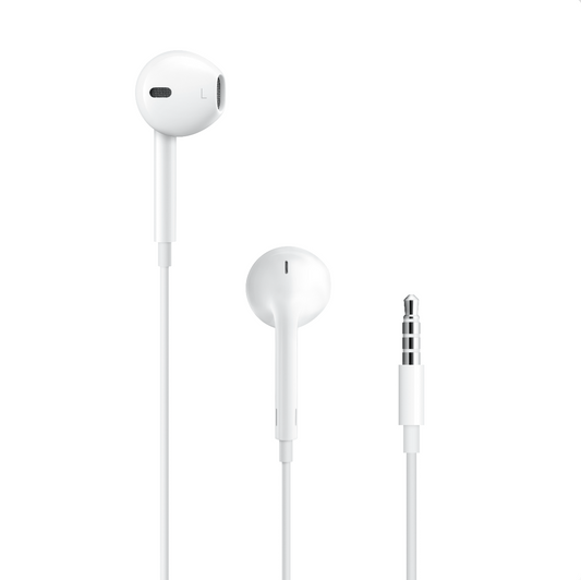 Auriculares EarPods com ficha de 3,5 mm, acessório de áudio compatível com dispositivos de marca ibitech.pt